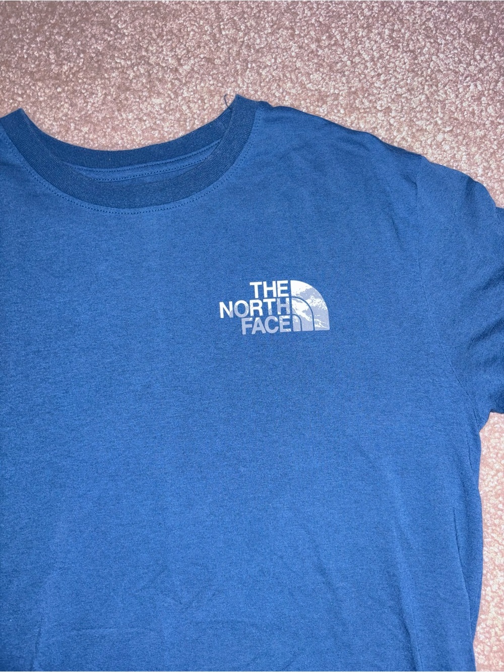 The North Face Men's Royal Blue Graphic Logo Tee